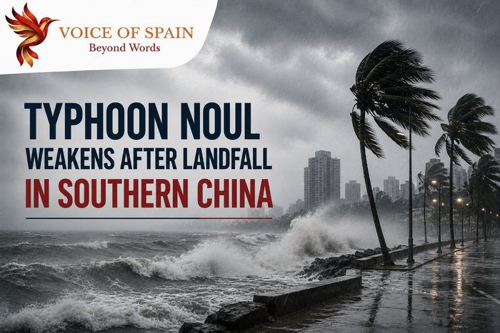 Typhoon Noul Weakens After Landfall in Southern China