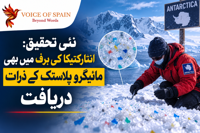 نئی تحقیق: انٹارکٹیکا کی برف میں بھی مائیکرو پلاسٹک کے ذرات دریافت