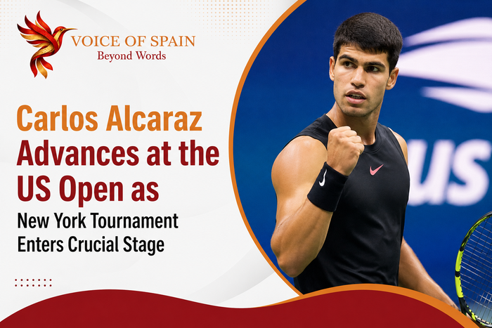 Carlos Alcaraz Advances at the US Open as New York Tournament Enters Crucial Stage