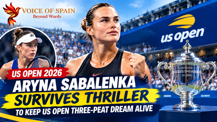 Aryna Sabalenka survives thriller to keep US Open three-peat dream alive