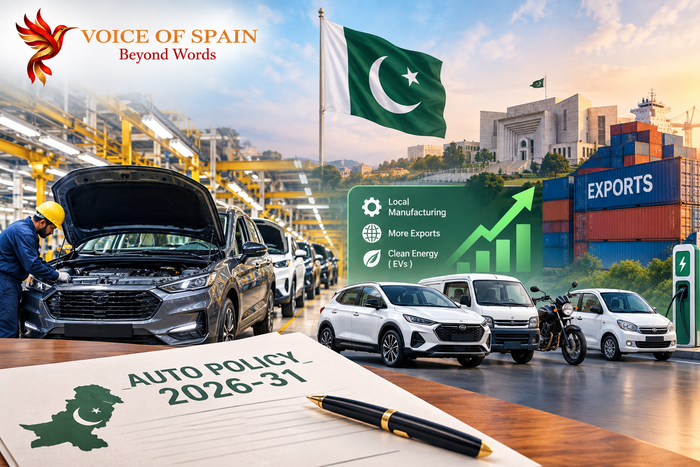 پاکستان کی نئی آٹو پالیسی 2026-31، برآمدات اور مقامی پیداوار بڑھانے پر زور، الیکٹرک گاڑیوں کے فروغ کی تیاری