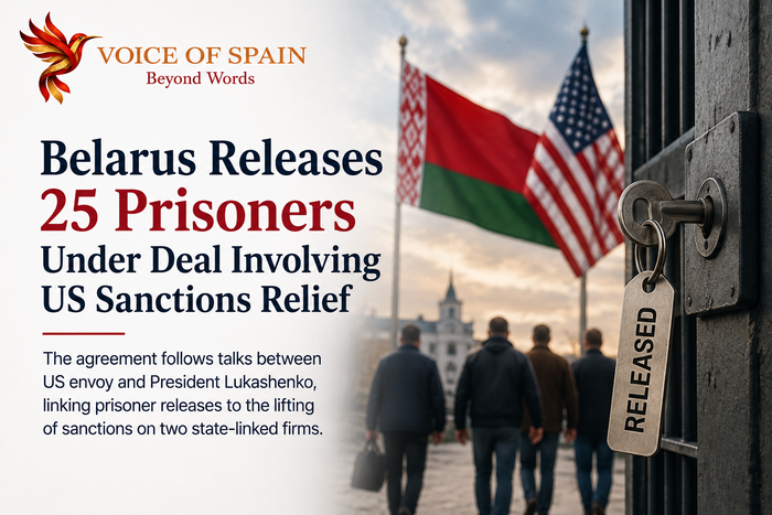 Belarus Releases 25 Prisoners Under Deal Involving US Sanctions Relief