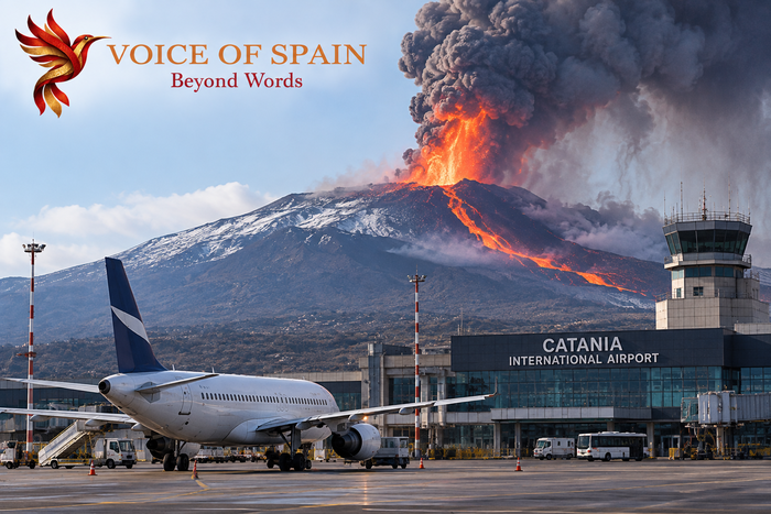 El Etna vuelve a entrar en erupción y obliga a suspender vuelos en el aeropuerto de Catania