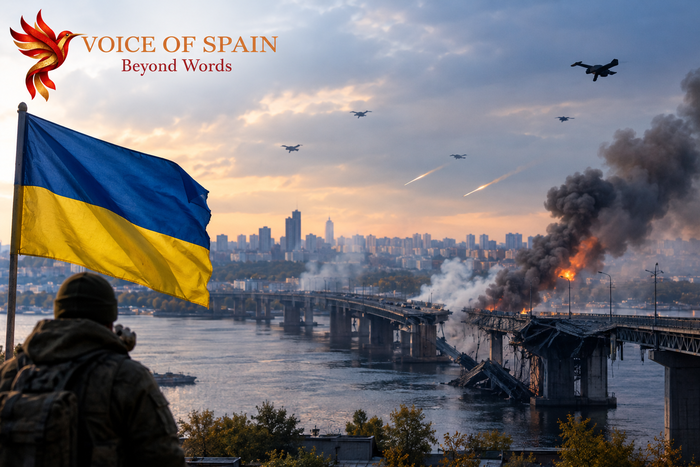 Russian Drone Strikes Hit Kyiv Bridges as Attacks Cause Major Disruption Across Ukraine