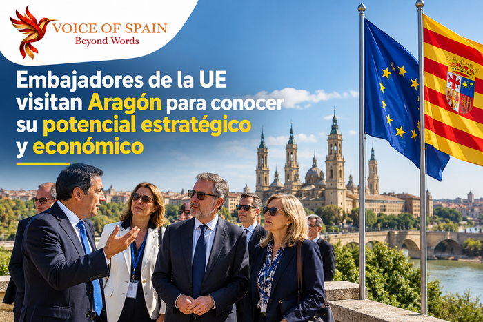 Embajadores de la UE visitan Aragón para conocer su potencial estratégico y económico