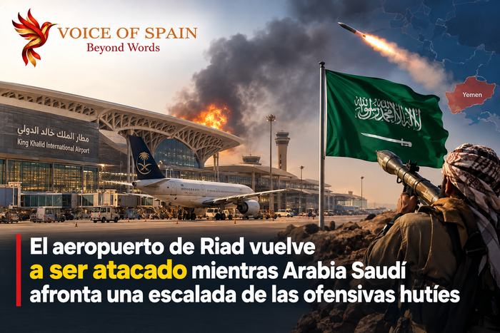 El aeropuerto de Riad vuelve a ser atacado mientras Arabia Saudí afronta una escalada de las ofensivas hutíes