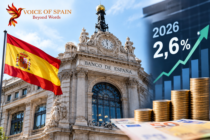 El Banco de España eleva al 2,6 % su previsión de crecimiento económico para 2026