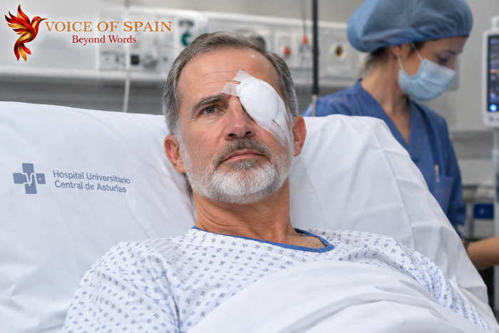 El rey Felipe VI se somete a una operación de cataratas en el ojo izquierdo en Asturias