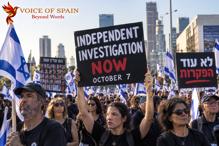 Miles de israelíes se manifiestan en Tel Aviv antes de las elecciones y exigen una investigación independiente sobre los fallos de seguridad del 7 de octubre