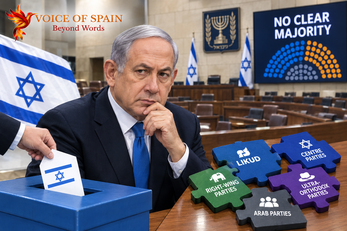 Israel afronta una crisis política tras unas elecciones sin mayoría clara: Netanyahu se enfrenta a difíciles negociaciones para formar Gobierno