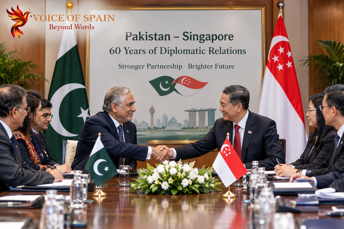 پاکستان اور سنگاپور کے درمیان تجارتی، سرمایہ کاری اور ترقیاتی تعاون بڑھانے پر اتفاق: سفارتی تعلقات کے 60 سال مکمل ہونے پر اعلیٰ سطحی مذاکرات، رابطوں اور مشترکہ منصوبوں کے نئے امکانات روشن